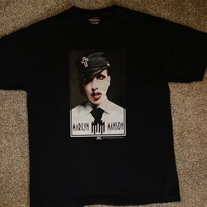 2003 Marilyn manson t shirt Large